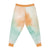 Tie-Dye Peach Green  All Over Brushed Sweat Pants Joggers