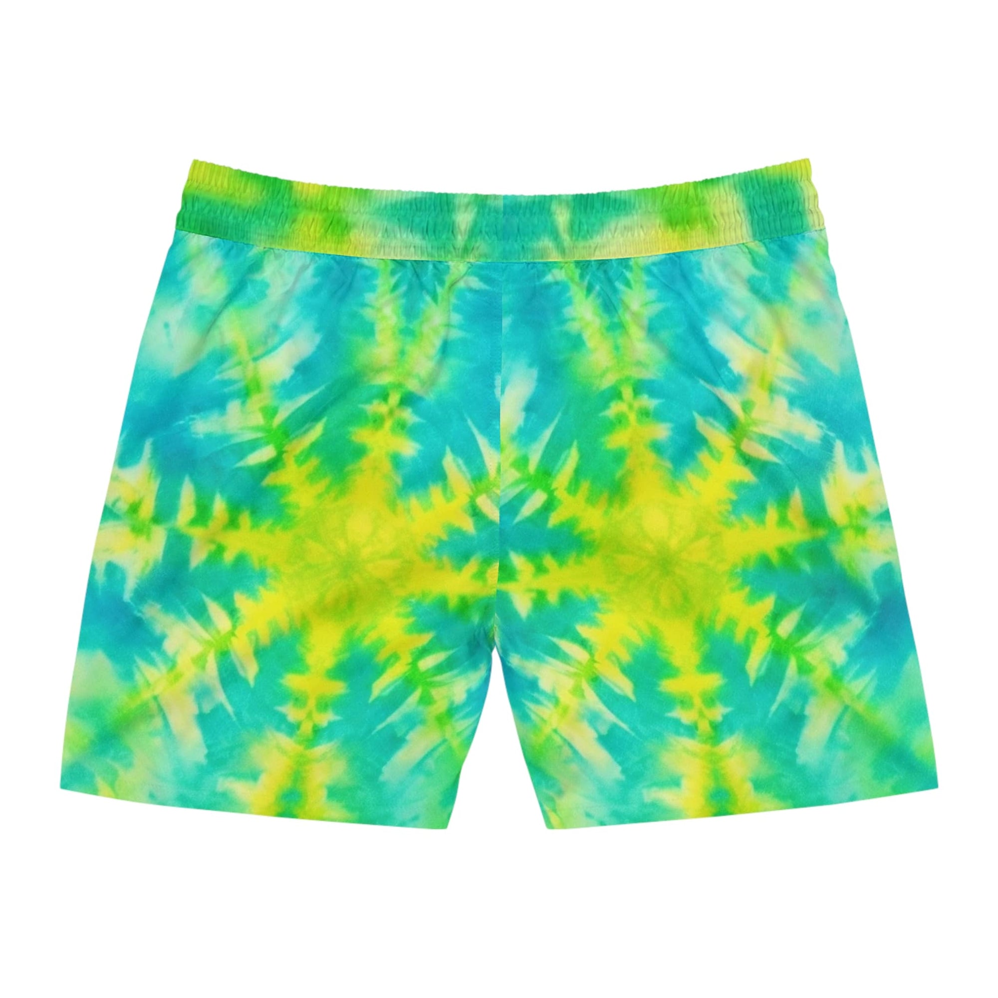 Tie Dye Abstract Pattern Swim Shorts