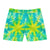 Tie Dye Abstract Pattern Swim Shorts