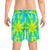 Tie Dye Abstract Pattern Swim Shorts