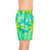 Tie Dye Abstract Pattern Swim Shorts