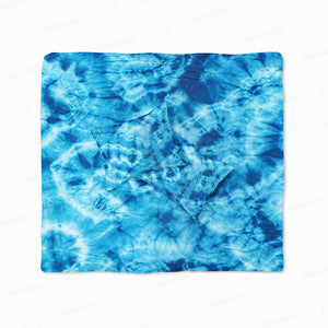 Tie Dye Blues Abstract Art Duvet Cover Bedding