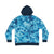 Tie Dye Blues Pullover Hoodie