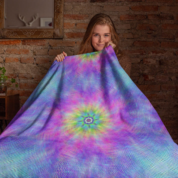 Tie dye Rugged Fusion Blanket