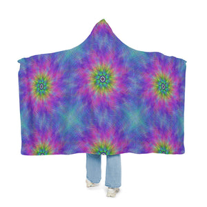 Tie dye Rugged Fusion Snuggle Blanket