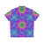 Tie-Dye Rugged Color Fusion Hawaiian Shirt