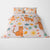 Tiger Cute All Over Brushed Kids Duvet Cover Bedding