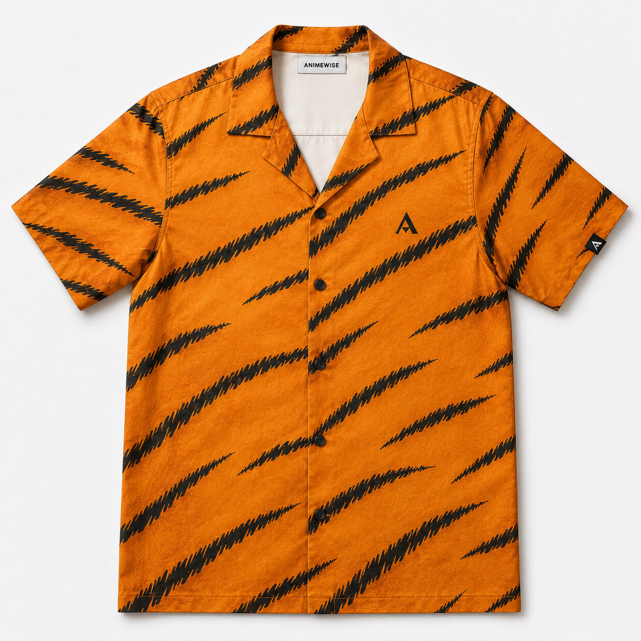 Tiger Instinct Graphic Button Up Shirt