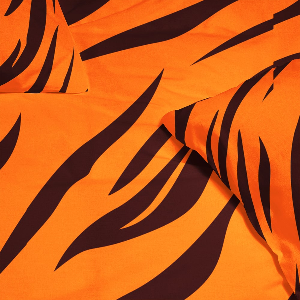 Tiger Skin Pattern Duvet Cover Bedding