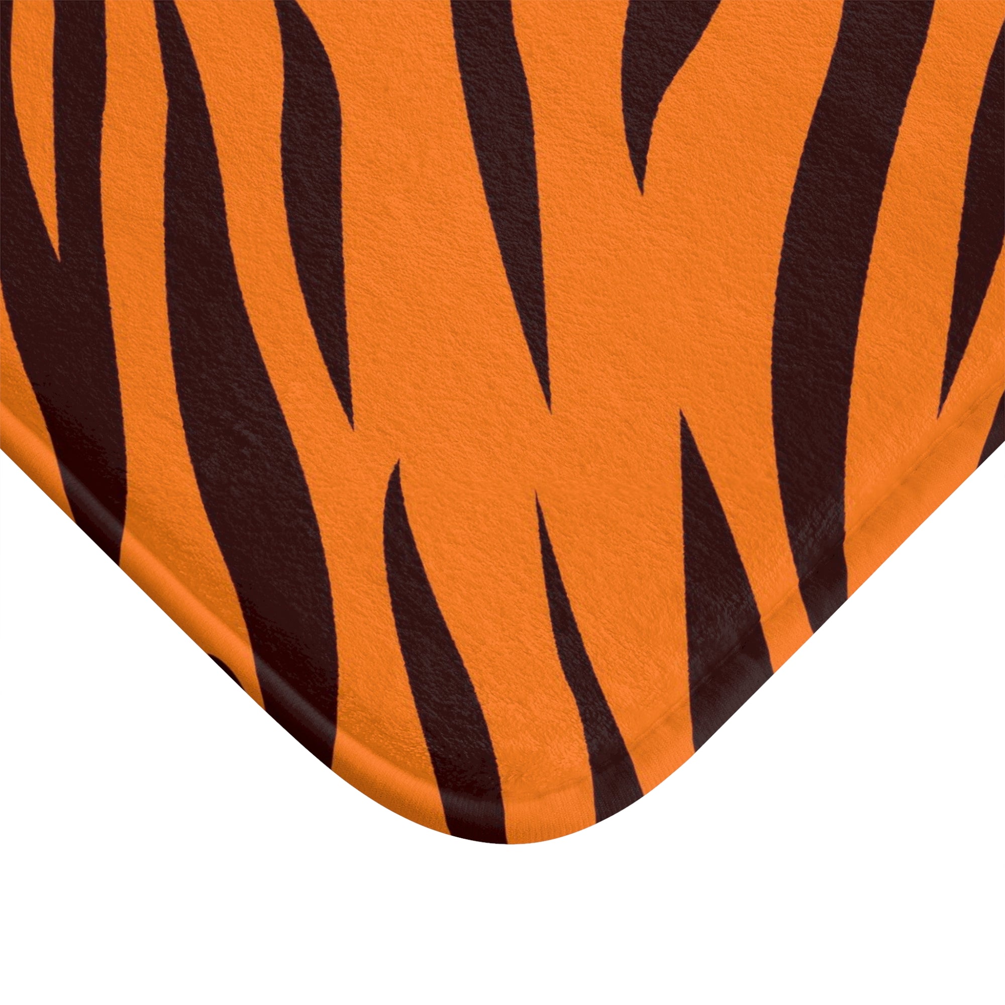 Tiger Skin Pattern Bath Mats