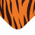 Tiger Skin Pattern Bath Mats