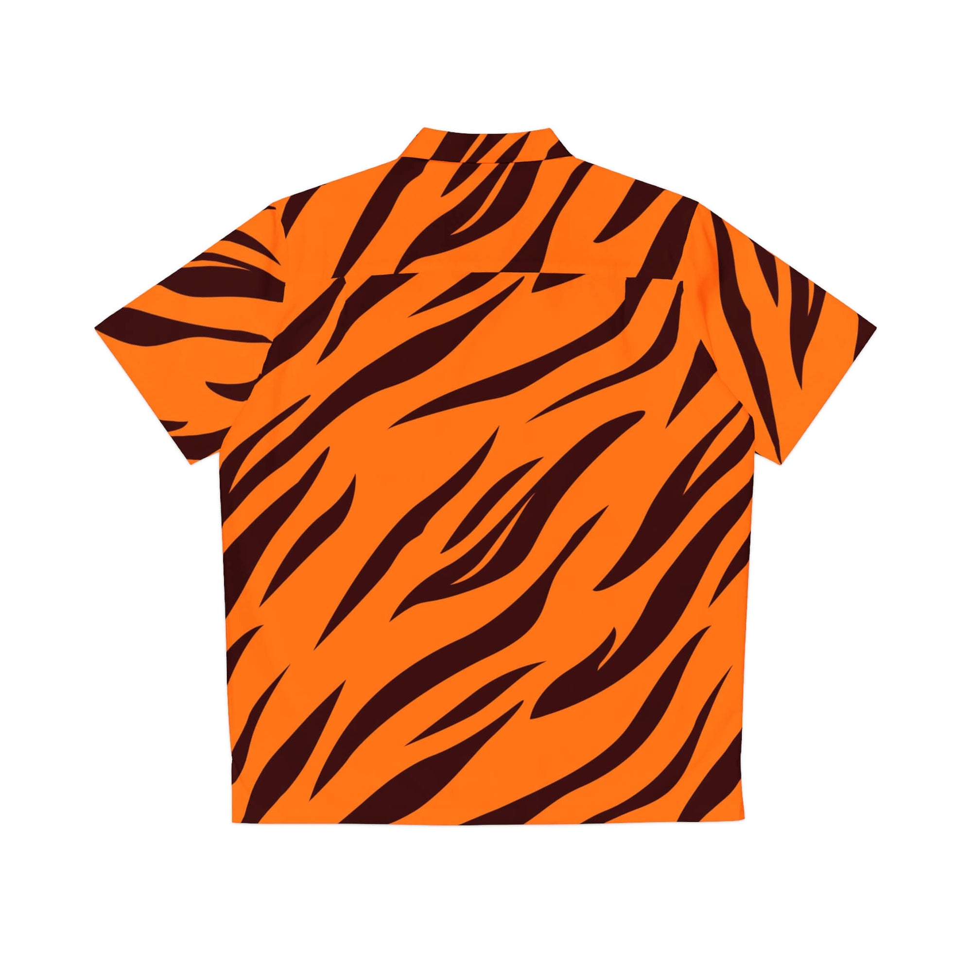 Tiger Skin Pattern Hawaiian Shirt