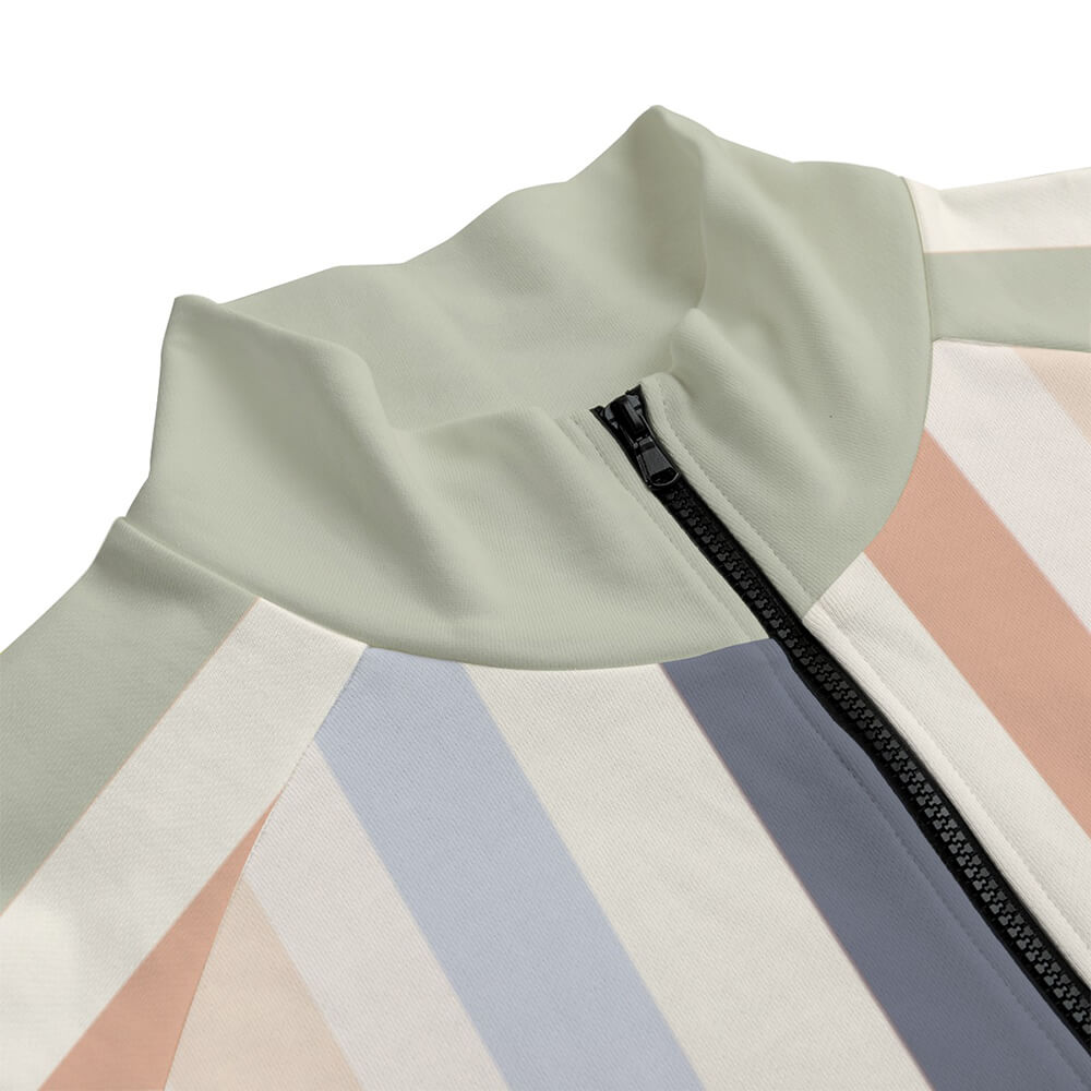 Tiny Joy Baby Stripes Collar Up Jacket