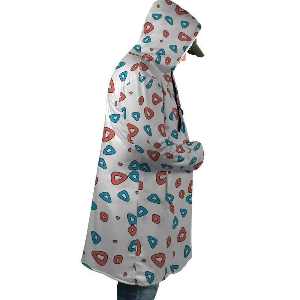 Togepi Happiness Pattern Hooded Cloak Coat