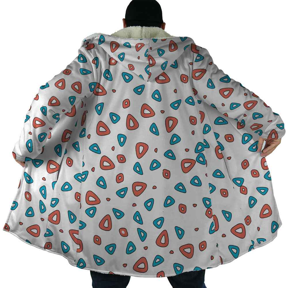 Togepi Happiness Pattern Hooded Cloak Coat