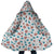 Togepi Happiness Pattern Hooded Cloak Coat