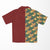 Water Pillar Color Overlap Pattern Button Up Hawaiian Shirt