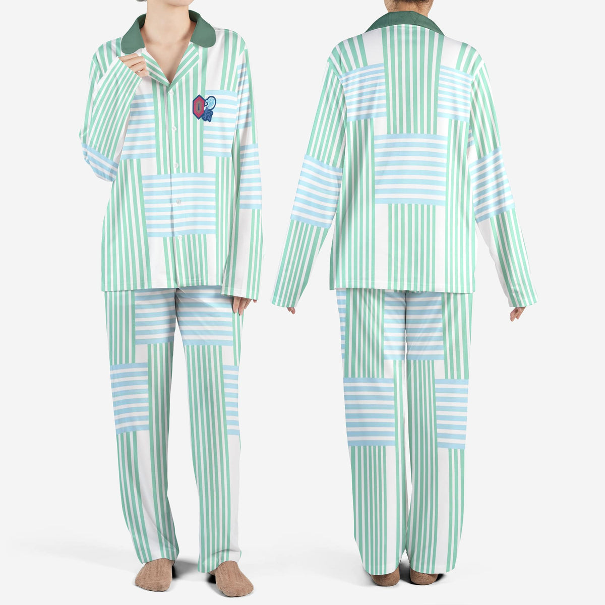 DS Water Pillar Pajamas Set