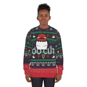 Too Cute Anti Magic Bird Clover Christmas Sweater