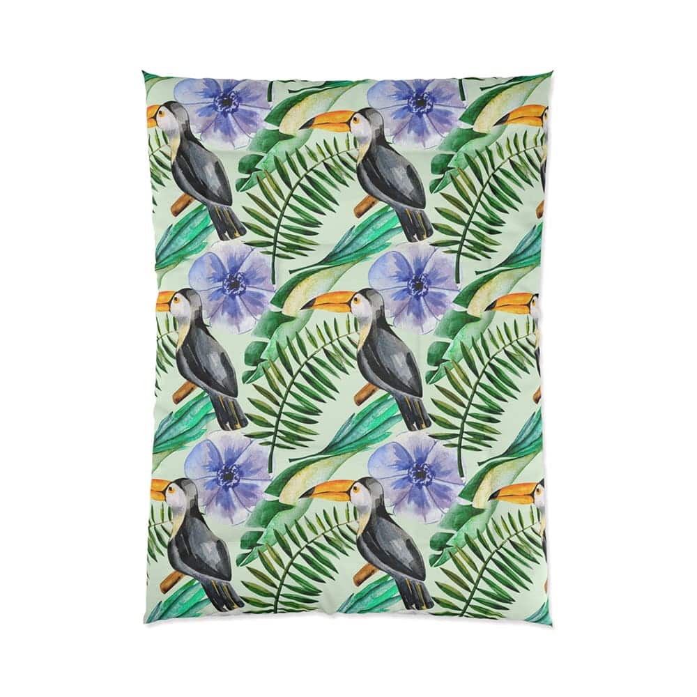 Toucan Tropical Blend Comforter Set Bedding