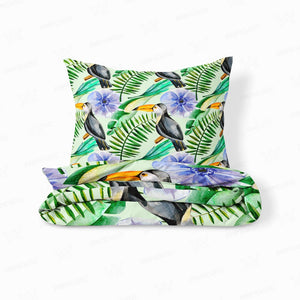 Toucan Tropical Blend Comforter Set Bedding