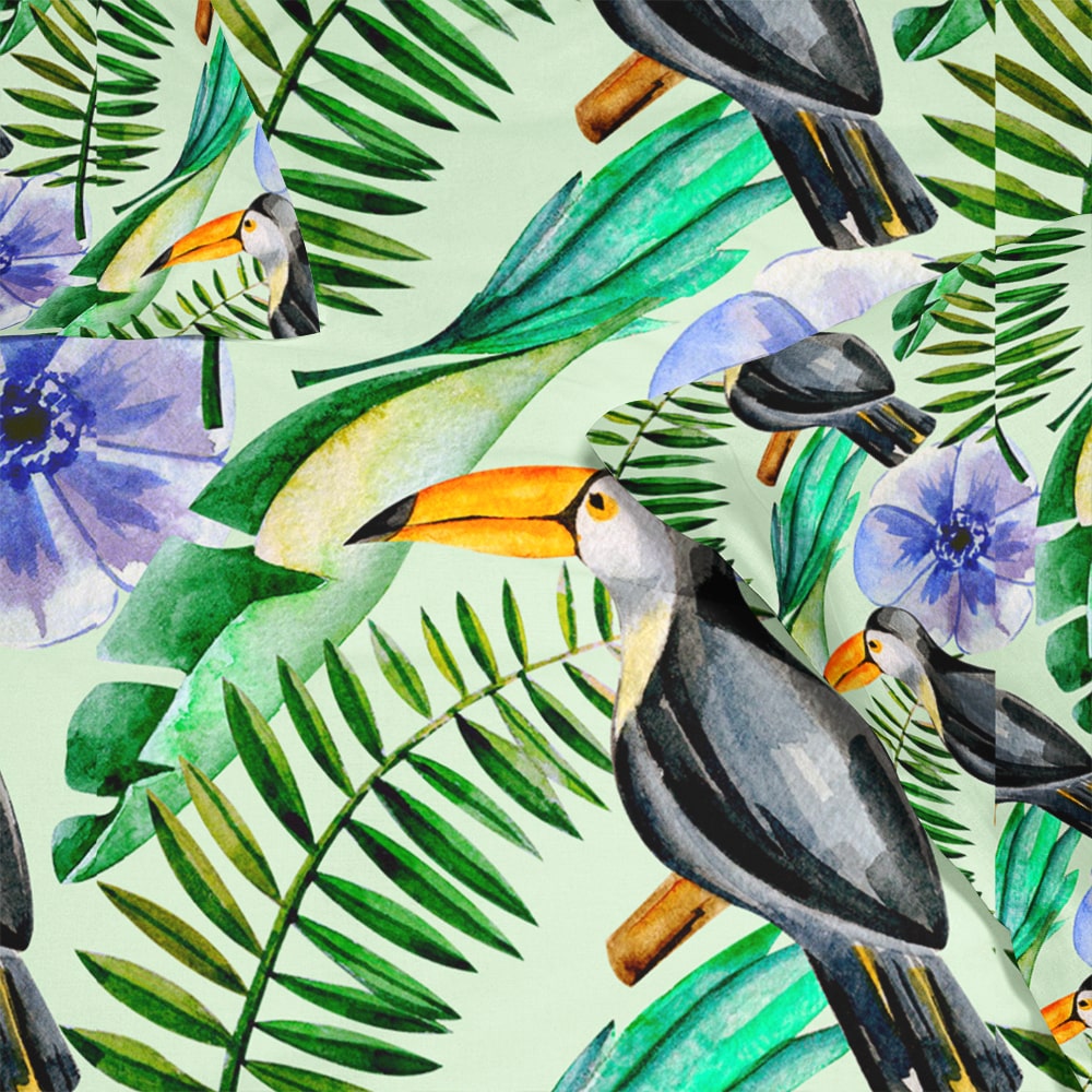 Toucan Tropical Blend Duvet Cover Bedding