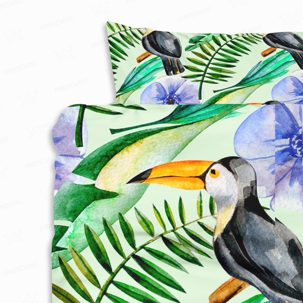 Toucan Tropical Blend Comforter Set Bedding