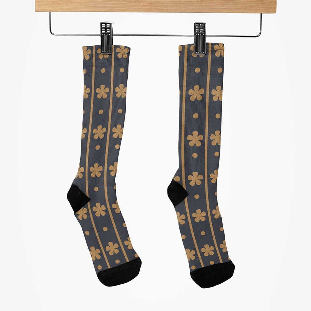 Law Wano Pattern Socks