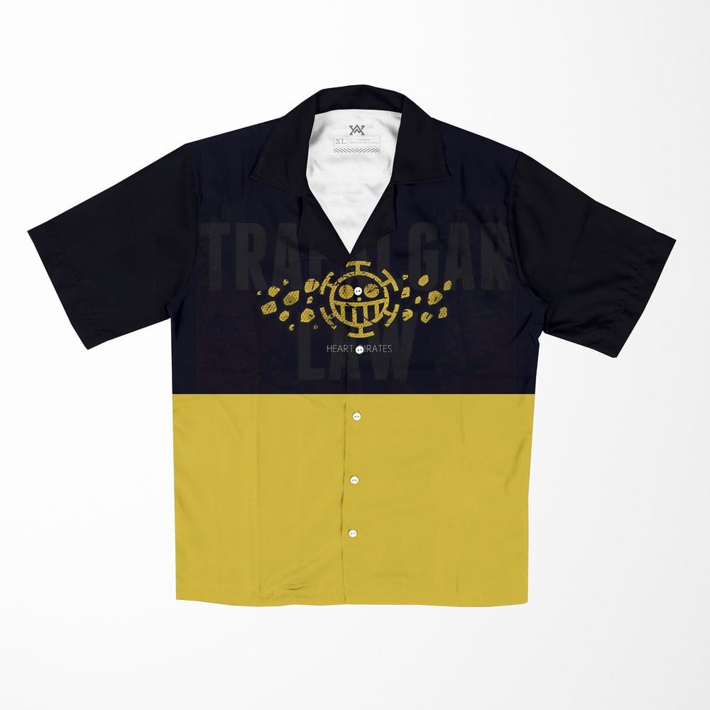 Law OP Button up Hawaiian Shirt