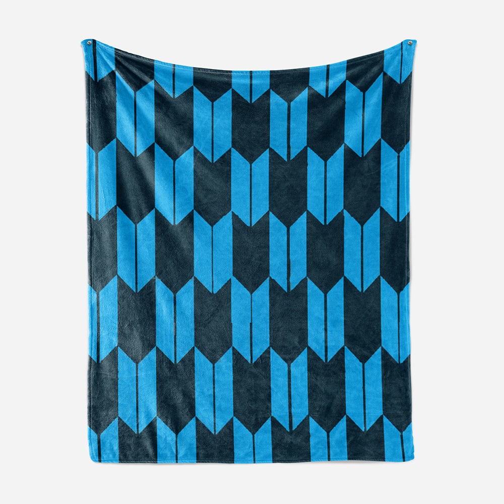 Trapezoid Tessellation Pattern Blanket