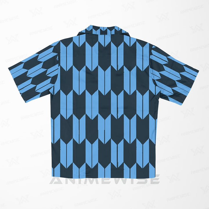 Trapezoid Tessellation Pattern Hawaiian Shirt