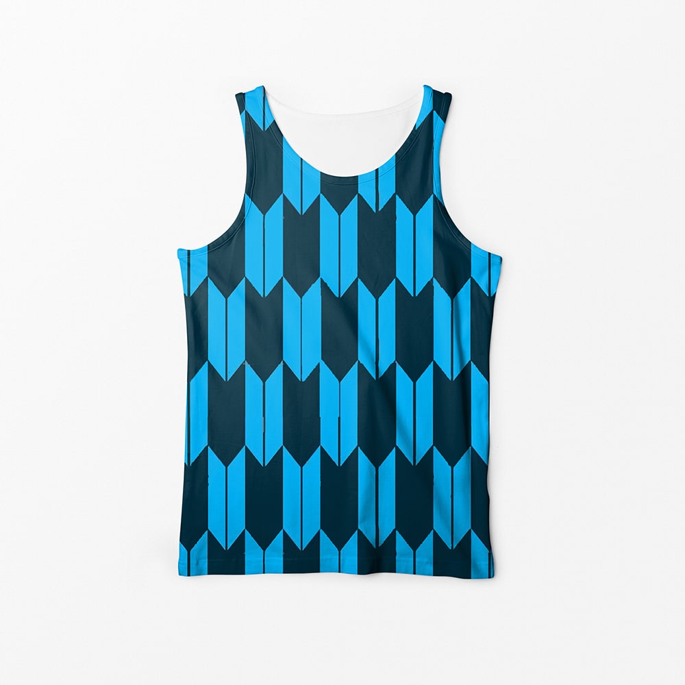 Trapezoid Tessellation  Pattern Tank Top