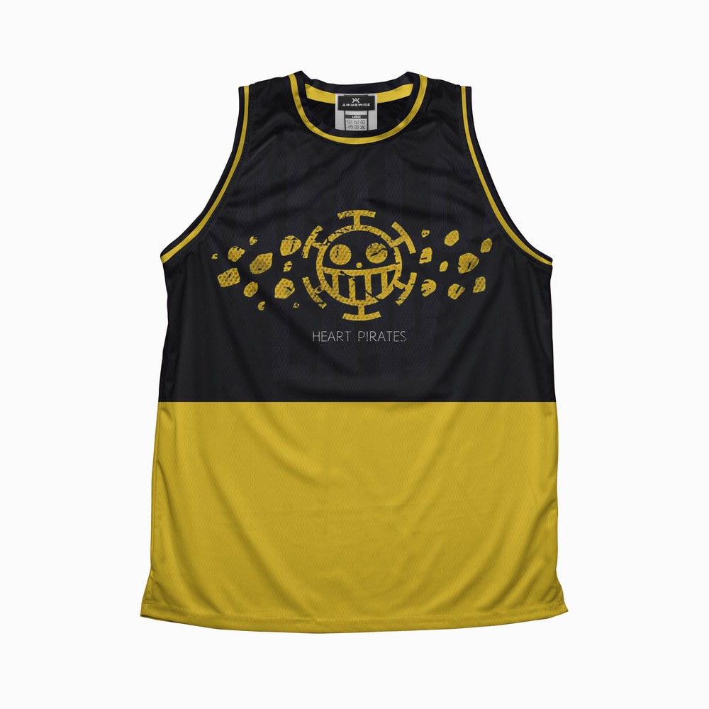 Trafalgar Law Wano Pattern Basketball Jersey