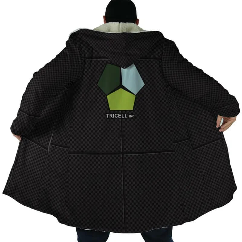 Albert Wesker Tri Cell Re Hooded Dream Cloak Coat