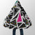 Triangle Spa Hooded Cloak Coat