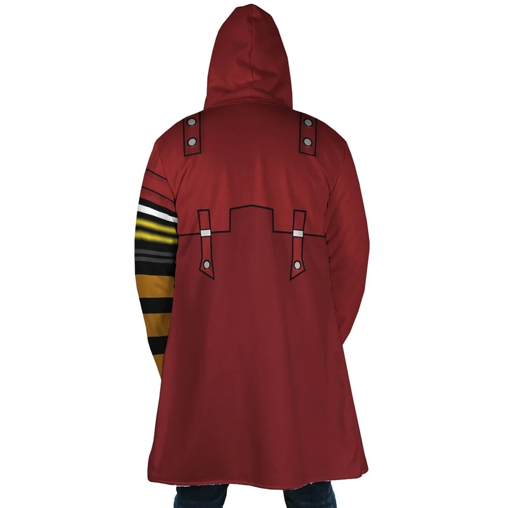 Vash Stempede Fleece Hooded Cloak Coat