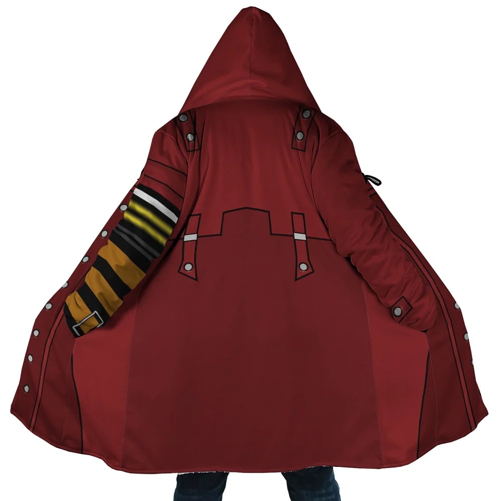 Vash Stempede Fleece Hooded Cloak Coat