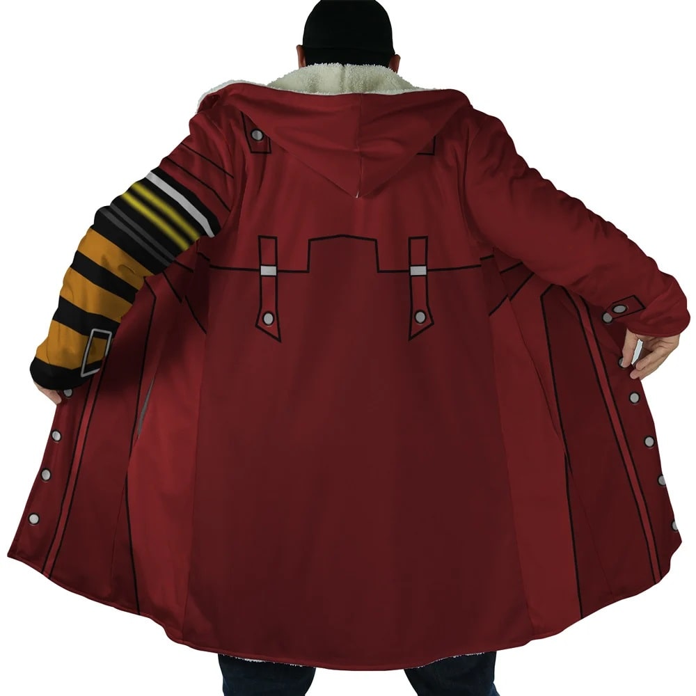 Vash Stempede Fleece Hooded Cloak Coat