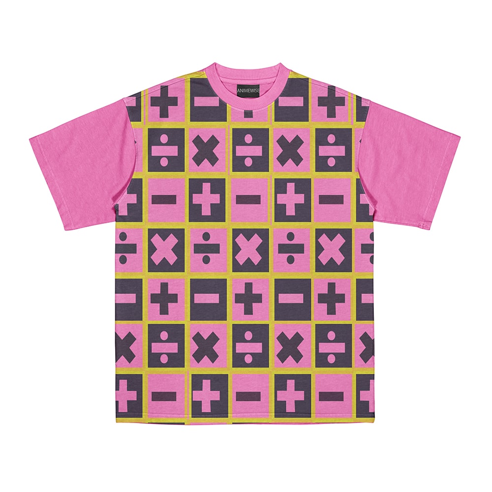 Trish Classic Pink Pattern T-Shirt