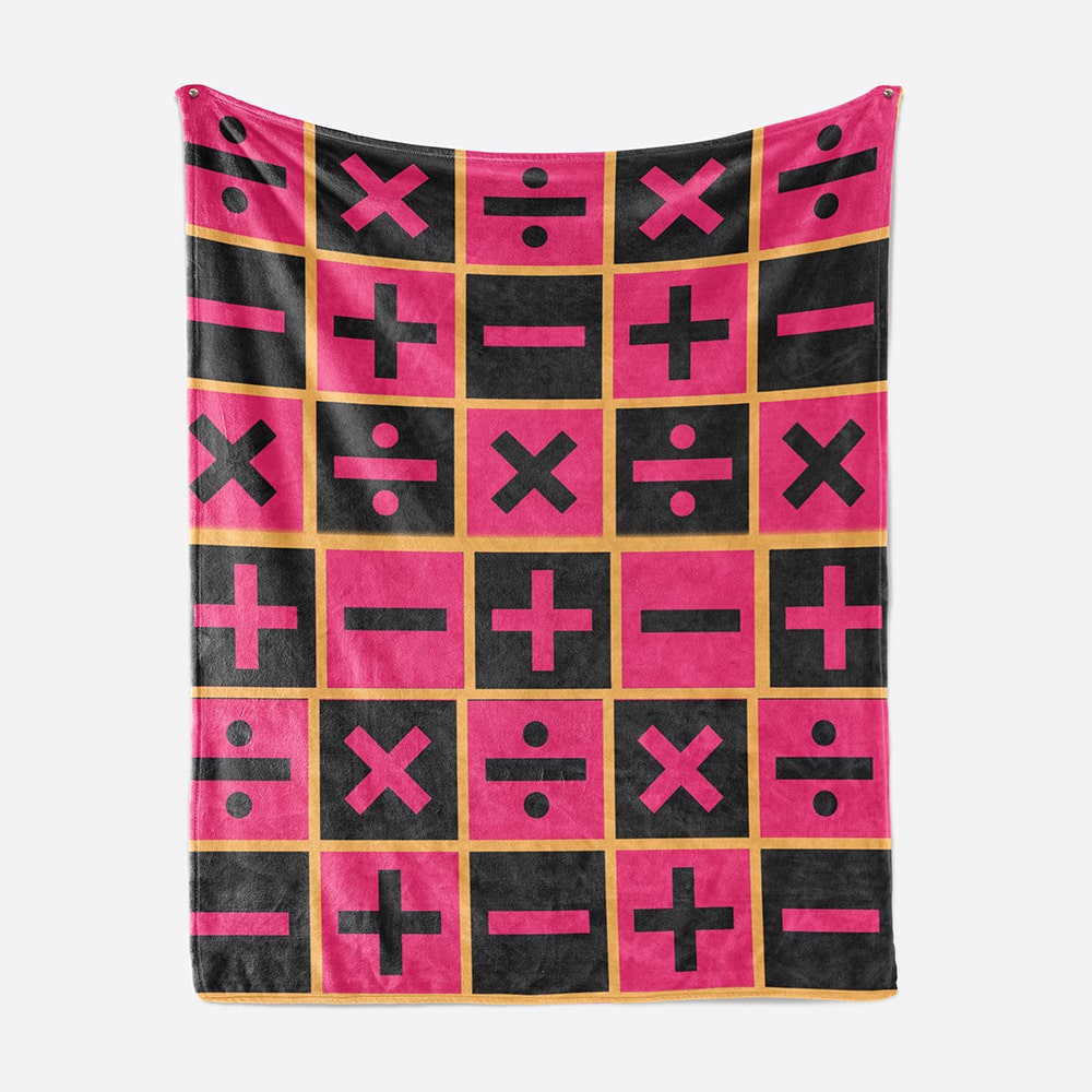 Trish Classic Pattern Fleece Blanket