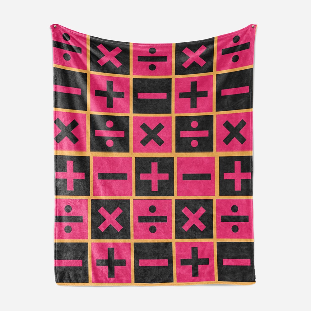 Trish Classic Pattern Fleece Blanket