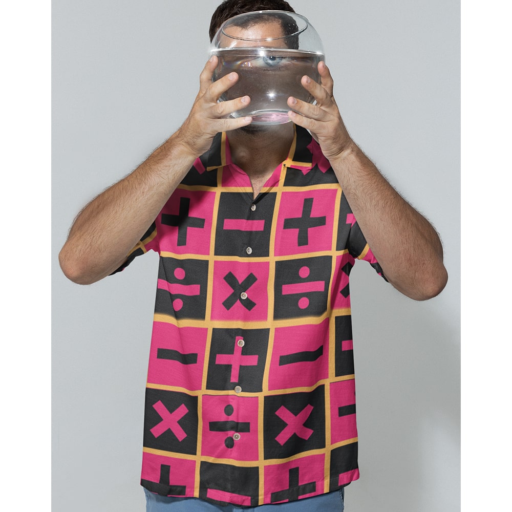 Trish Jojo Funky Pattern Hawaiian Shirt