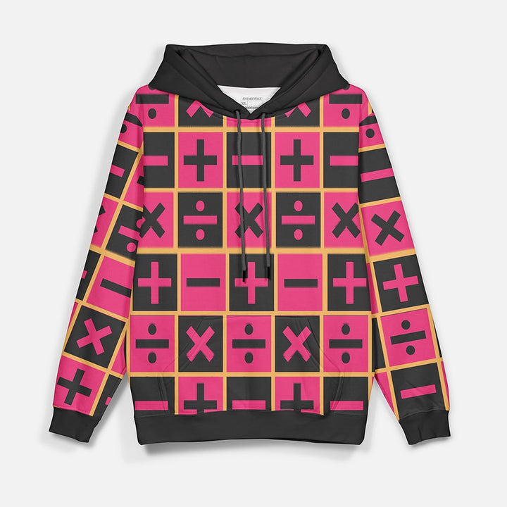 Trish Classic Pattern Pullover Hoodie