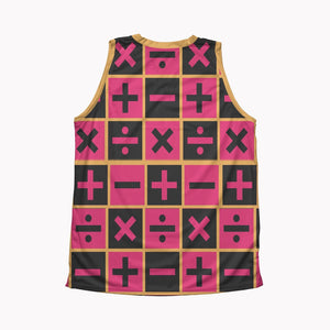 Trish Classic Pattern Hip look Basketball Jersey