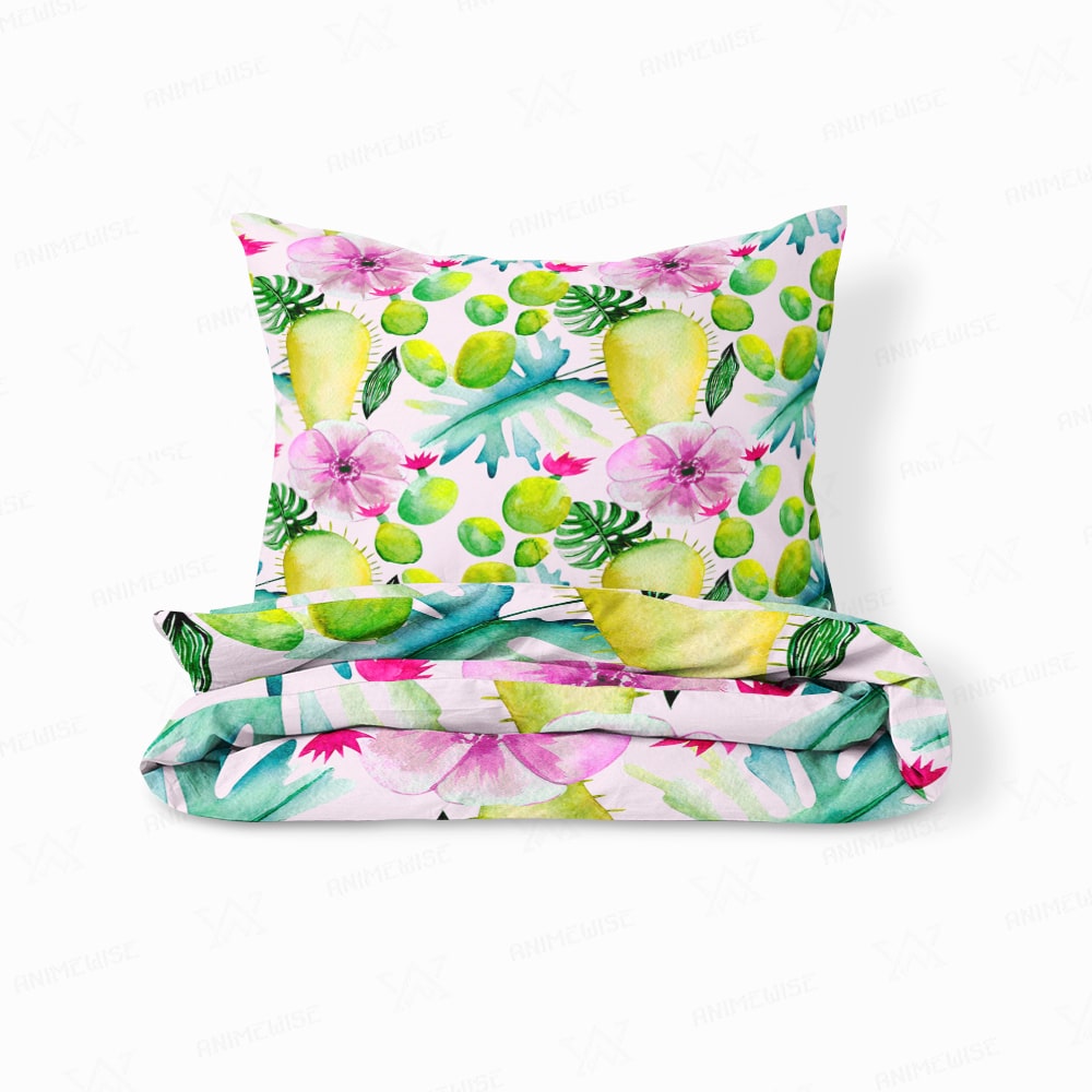 Tropical Exotic Floral Soft Touch Blend Comforter Set Bedding