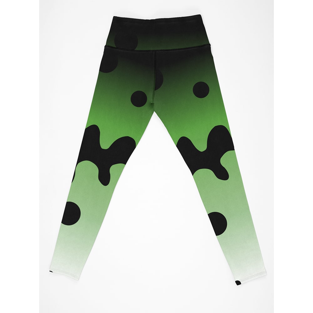 Twelve Kizuki Upper Rank Six Demon Mark Pattern Leggings