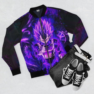 Ultra Ego Vegeta Dragon Ball Bomber Jacket