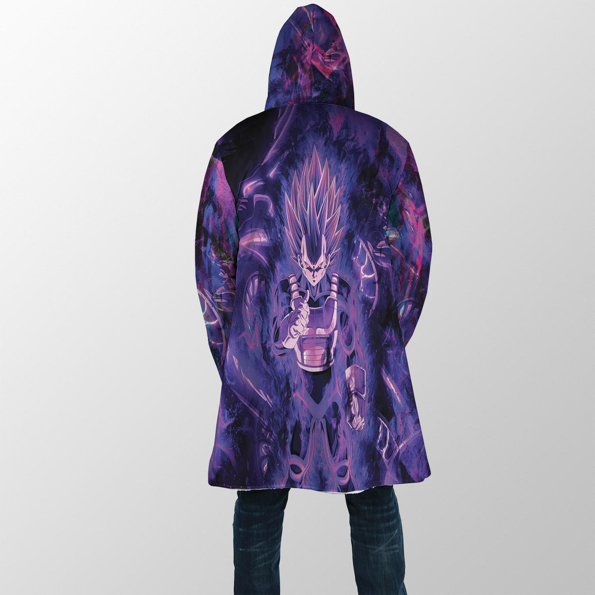 Ultra Ego Vegeta Dragon Ball Super Hooded Cloak Coat