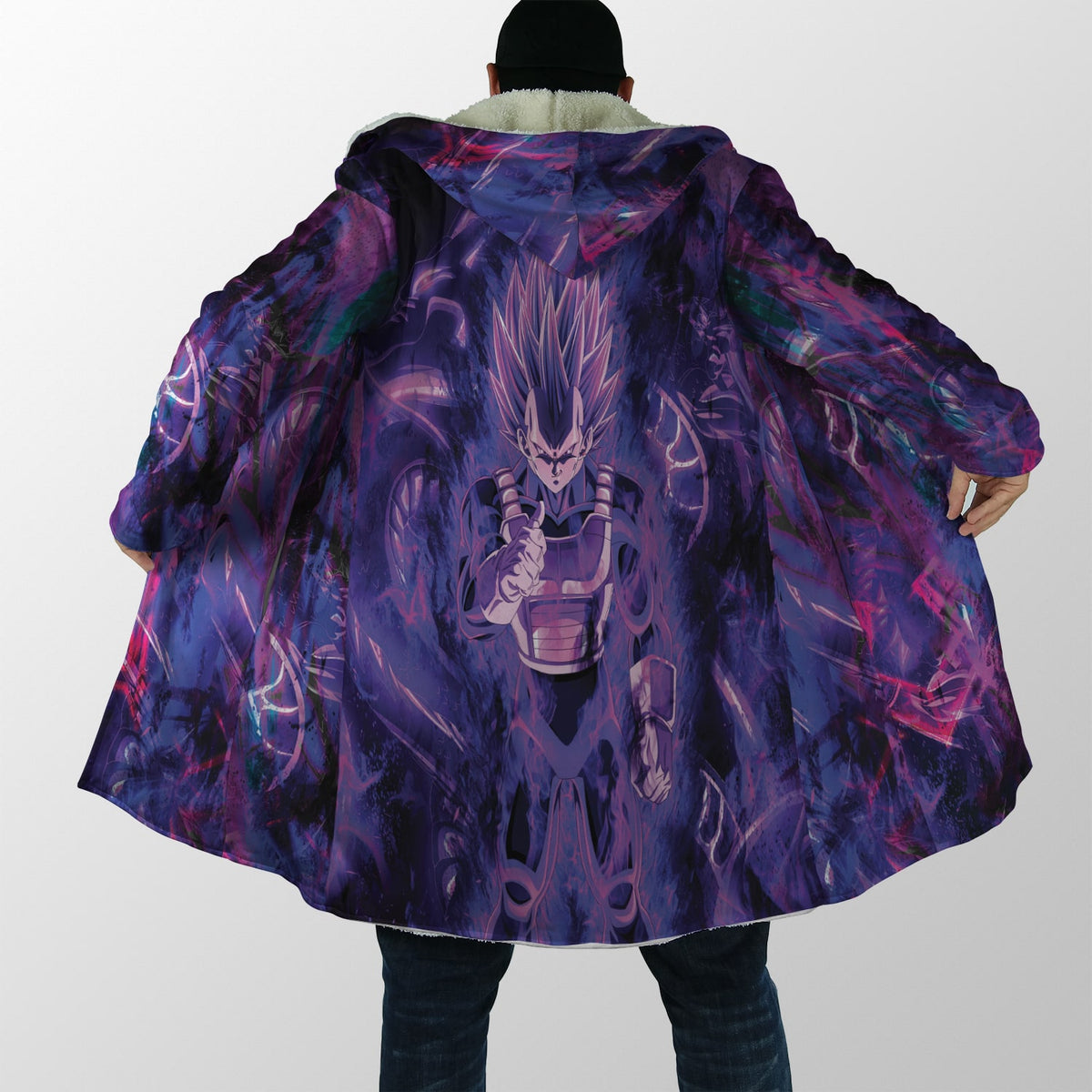 Ultra Ego Vegeta Dragon Ball Super Hooded Cloak Coat