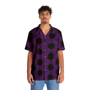 Upper Rank One Pattern Demon Slaying Hawaiian Shirt